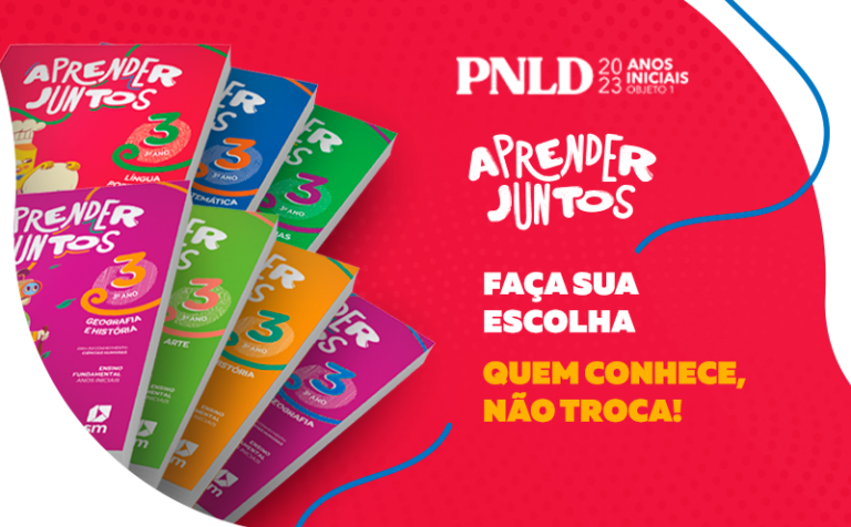 Aprender Juntos a melhor coleção didática do PNLD 2023 Anos Iniciais